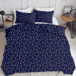 Adult euro bedding set STARSFALL BLUE - image-0